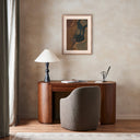 Luxe Worn No 3 by Brooke Noel Morgan - 24X32 Rustic Walnut