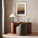 Aesthetica Liquified Landscape III by Roseanne Kenny - 30X40 Rustic Walnut