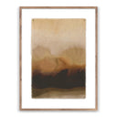 Aesthetica Liquified Landscape III by Roseanne Kenny - 30X40 Rustic Walnut