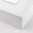 Celeste Collection Woodblock Floral I by Roseanne Kenny - 30X40 White Maple