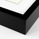 Celeste Collection Woodblock Floral I by Roseanne Kenny - 24X32 Black Maple