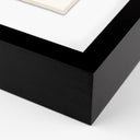 Opulent Woodblock Floral III by Roseanne Kenny - 18X24 Black Maple