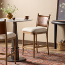 Opulent Bella Bar Counter Stool - Counter Antwerp Natural