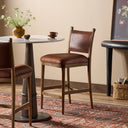 Opulent Bella Bar Counter Stool - Bar Dulane Mahogany