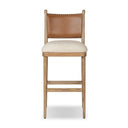 Vesper Bella Bar Counter Stool - Bar Antwerp Natural