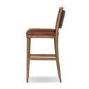 Opulent Bella Bar Counter Stool - Bar Dulane Mahogany