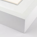 Luxe Artistry Woodblock Floral IV by Roseanne Kenny - 18X24 White Maple