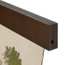 Artistic Toile Tapestry - Red Brown Oak Toile Moss