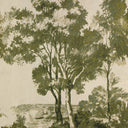 Artistic Toile Tapestry - Red Brown Oak Toile Moss