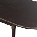 Aventine Harper Oval Extension Dining Table - Black Mango