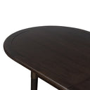Aventine Harper Oval Extension Dining Table - Black Mango