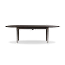 Aventine Harper Oval Extension Dining Table - Black Mango