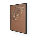 Veritas Copper Graffiti by Jamie Beckwith - 48X48