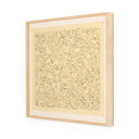 Noir Glimmer Black On Cream Glimmer by Laurel-Dawn Latshaw - 30X40