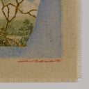 Poetic Mend Blue 1 by Laurel-Dawn Latshaw - 18X18