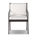 Sterling Outdoor Dining Armchair - Alessi Linen