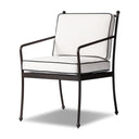 Sterling Outdoor Dining Armchair - Alessi Linen