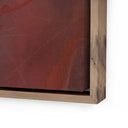 Artisan Quiet Before Dusk by Katherine Hunsaker - 48X36 Rustic Walnut