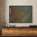 Aria Po Boy Roots by Katherine Hunsaker - 36X48 Black Maple
