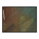 Aria Po Boy Roots by Katherine Hunsaker - 30X40 Black Maple