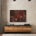 Luxe Artistry Believe In Me by Katherine Hunsaker - 36X48 White Oak