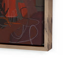 Luxe Artistry Believe In Me by Katherine Hunsaker - 40X60 Rustic Walnut