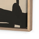 Triptych No1-1 by Katherine Hunsaker - 245X48 White Oak