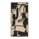 Triptych No1-1 by Katherine Hunsaker - 205X40 White Oak