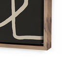 Veridien Triptych No1-2 by Katherine Hunsaker - 165X32 Rustic Walnut