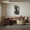 Veridien Triptych No1-2 by Katherine Hunsaker - 245X48 Rustic Walnut