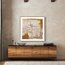 You Remind Me Of Things Forgotten - 40X40 Rustic Walnut