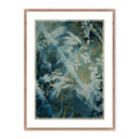 Serene Can We Stay Here Forever by Kristen Abbott - 43X60 Rustic Walnut