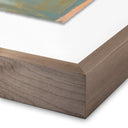 Aetherial Hints Of Gladness by Kristen Abbott - 36X48 Rustic Walnut