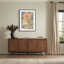 Soulful Expressions Uninhibited and Adored by Kristen Abbott - 30X40 Black Maple