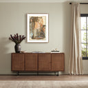 Aurelia Dont Fence Me In by Kristen Abbott - 30X40 Rustic Walnut