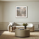 LuxeArt Alps by Dan Hobday - 40X40 Rustic Walnut