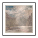 LuxeArt Alps by Dan Hobday - 48X48 Black Maple
