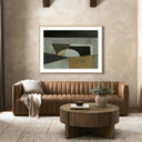 Aspect Corner by Dan Hobday - 48X36 White Oak