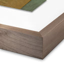 Aspect Corner by Dan Hobday - 32X24 Rustic Walnut