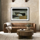 Aspect Corner by Dan Hobday - 48X36 Black Maple