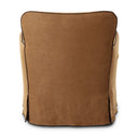 Novara Slipcover Swivel Chair - Broadway Gilt