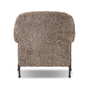 Serafina Chair - Taupe Shearling