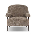 Serafina Chair - Taupe Shearling