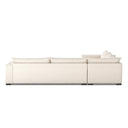 Verano Grant 3 Piece Sectional With Arms - 134 Ashby Oatmeal