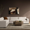 Verano Grant 3 Piece Sectional With Arms - 134 Ashby Oatmeal