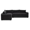 Verano Grant 3 Piece Sectional With Arms - 114 Crypton Henry Charcoal