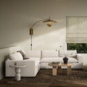 Verano Grant 3 Piece Sectional With Arms - 114 Ashby Oatmeal