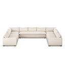 Aveline Grant 5 Piece Sectional With Arms - 174 Ashby Oatmeal