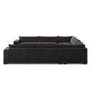 Aveline Grant 5 Piece Sectional With Arms - 174 Crypton Henry Charcoal