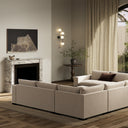 Aveline Grant 5 Piece Sectional With Arms - 152 Ashby Oatmeal